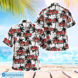 Maryland, Woodlawn Volunteer Fire Company Station 33 3D Hawaiian Shirt Gift For Summer Product Photo 1