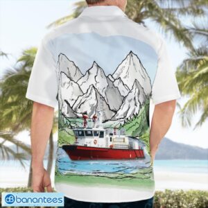 Maryland, Baltimore City Fire Department Fireboat Hawaiian Shirt Men Women Beach Shirt Product Photo 2