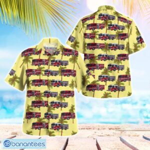 Florida, Minneola Fire Rescue Beach Shirt For Team Product Photo 1