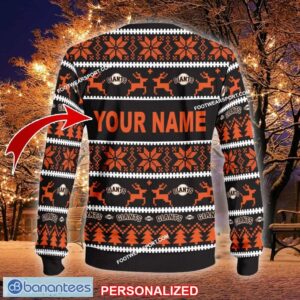 NEW Retail San Francisco Giants Ugly Christmas Sweater Gift For Men And Women Custom Name - MLB San Francisco Giants Ugly Christmas Sweater For Men And Women Photo 2