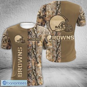 Cleveland Browns 3D Hoodie, Bomber, 3D T Shirt Veteran All OVer Print For Fans Custom Name - Cleveland Browns All OVer Print 3D Hoodie_8