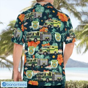 Glenmoore, Chester County, Pennsylvania, Glen Moore Fire Company Hawaiian Shirt Product Photo 2