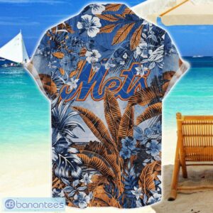 New York Mets Tropical Skull Halloween 3D Hawaiian Shirt For Men Women MLB Fans Product Photo 2