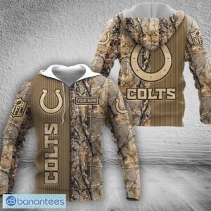 Indianapolis Colts 3D Hoodie, Bomber, 3D T Shirt Veteran All OVer Print For Fans Custom Name - Indianapolis Colts All OVer Print 3D Hoodie_1