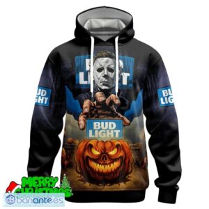 Bud Light Halloween Michael Myers Hoodie Zip Hoodie For Men Women Gift Halloween - Bud Light Halloween Michael Myers Hoodie & Zip Hoodie_1