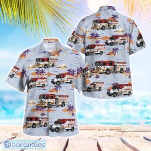 Maryland, Howard County Department of Fire and Rescue Services - Rivers Park - Station 10 Hawaiian Shirt Beach Shirt For Men And Women Product Photo 1