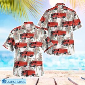 California Chula Vista Fire Department Local 2180 Hawaiian Shirt Button Summer Shirt Product Photo 1