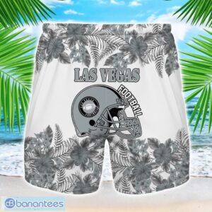 Las Vegas Team Hawaiian And Shorts All Printed Beach Set For Fans Custom Name Product Photo 2