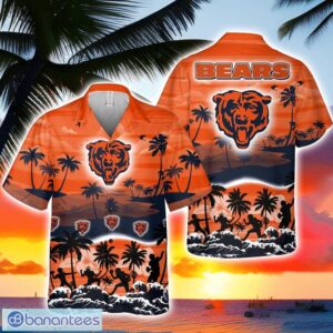 Chicago Bears Tropical Hawaiian Shirt Beach Shirt For Men And Women Team Shirt Product Photo 1