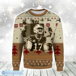 Josh Allen Buffalo Bills Christmas Gift Ugly Christmas Sweater For Men And Women Product Photo 1