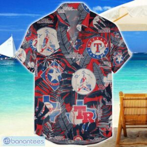 Texas Rangers 3D Hawaiian Shirt Retro Logo Revolution MLB New Design Summer Gift For Men Women Product Photo 1