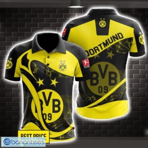 Borussia Dortmund 3D Polo Shirt Special Gift For Fans Holiday Gift Product Photo 1