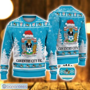 Coventry City F.C Ugly Christmas Sweater Holiday Gift Ideas For Men And Women Product Photo 1