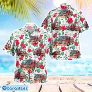 Shreveport Fire Department, Louisiana 3D Hawaiian Shirt Product Photo 1
