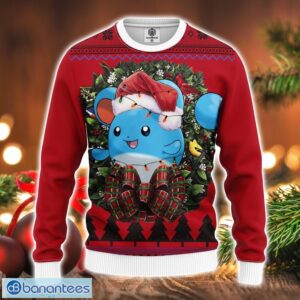 Marill Pokemon Noel Mc Ugly Christmas Sweater Product Photo 1