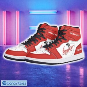 Hellcat Car Air Jordan 1 Hightop Shoes New For Fans Gift AJ1 Sneaker Custom Name - Hellcat Air Jordan 1 Hightop Shoes_5