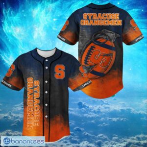 NACC Syracuse Orange Logo Design For Fans Baseball 3D Shirt Jersey Shirt Product Photo 1