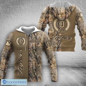 Detroit Tigers 3D Hoodie, Bomber, 3D T Shirt Veteran All OVer Print For Fans Custom Name - Detroit Tigers All OVer Print 3D Hoodie_1