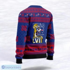 Buffalo Bills Von Miller Super Bowl LVII Champions 2023 Sport Player 3D Ugly Christmas Sweater Product Photo 3