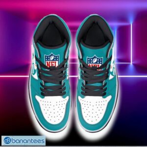 Miami Dolphins Air Jordan Hightop Shoes New Custom Name For Fans Gift Sneaker - Miami Dolphins Air Jordan Hightop Shoes Photo 6