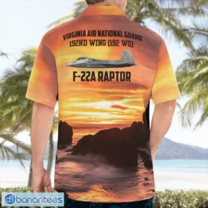 Virginia Air National Guard 192nd Wing (192 WG) Beach Shirt For Team Product Photo 2