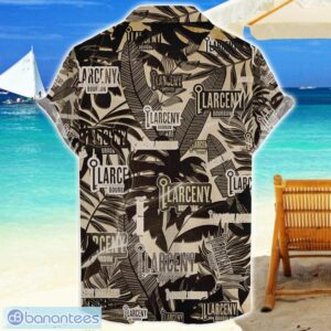 Larceny Small Batch Whiskey Retro Logo 3D Hawaiian Shirt Summer Holiday Gift Product Photo 2