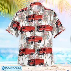 California Chula Vista Fire Department Local 2180 Hawaiian Shirt Button Summer Shirt Product Photo 2