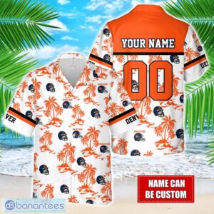 Coconut design Logo Denver Team Hawaiian And Shorts All Printed Beach Set For Fans Custom Name Product Photo 2