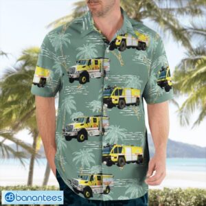 Lee County, Florida, Southwest Florida International Airport Fire Department Christmas Hawaiian Shirt Product Photo 4