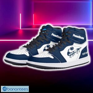 Penn State Nittany Lions Air Jordan Hightop Shoes New Custom Name For Fans Gift Sneaker - Penn State Nittany Lions Air Jordan Hightop Shoes Photo 5
