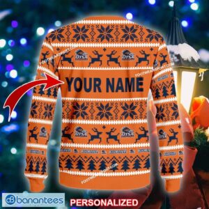 NEW Stocking UTSA Roadrunners Ugly Christmas Sweater Gift For Men And Women Custom Name - NCAA UTSA Roadrunners Ugly Christmas Sweater For Men And Women Photo 2