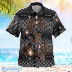 Welder Welds Metal Hawaiian Shirt Beach Shirt Summer Holiday Gift Product Photo 3