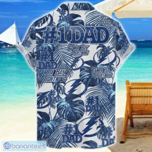 Tampa Bay Lightning Dad Hawaiian Father’s Day Gift For Dad Grandpa NHL Sports Beach Shirt Product Photo 2