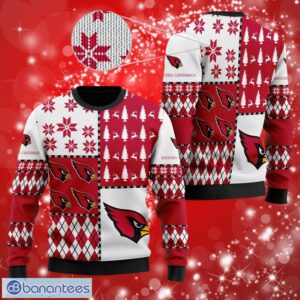 NFL Arizona Cardinals Logo Christmas Full Over Print Gifts Christmas 3D Sweater Shirt Product Photo 1
