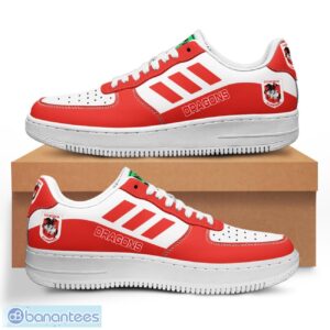Striped Style St. George Illawarra Dragons New Designs Air Force Sneakers shoes Product Photo 1