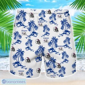 Coconut design Logo Buffalo Team Hawaiian And Shorts All Printed Beach Set For Fans Custom Name Product Photo 2