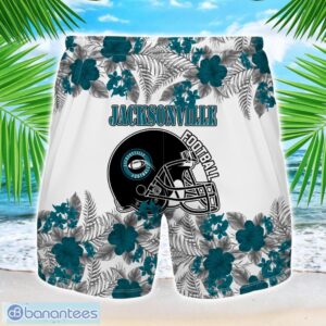 Jacksonville Team Hawaiian And Shorts All Printed Beach Set For Fans Custom Name Product Photo 2