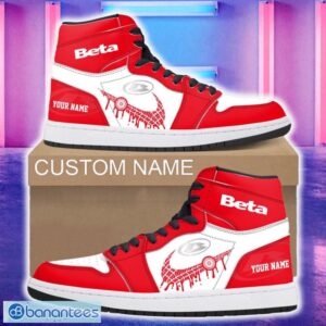 Beta motorcycles Car Air Jordan 1 Hightop Shoes New For Fans Gift AJ1 Sneaker Custom Name - Beta motorcycles Air Jordan 1 Hightop Shoes_4