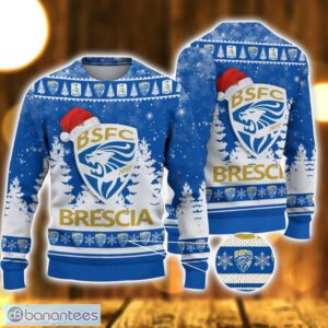Brescia Calcio Ugly Christmas Sweater Holiday Gift Ideas For Men And Women Product Photo 1