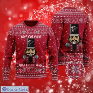 NFL Atlanta Falcons I Am Not A Player I Just Crush Full Over Print Gifts Christmas 3D Sweater Shirt Product Photo 1
