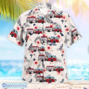 Florida, Crescent City Fire Department - Station 3 Hawaiian Shirt Product Photo 3