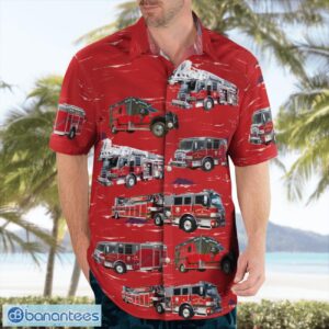 Texas, Bexar County ESD#2 Fire Department Hawaiian Shirt Product Photo 3