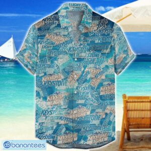 Keystone Light AOP Beer Logo Hawaiian Shirt Summer Gift For Men And Women Product Photo 1