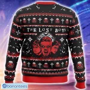 Half Vampire The Lost Boys Knitted Christmas Sweater Trending Holidays For Men Women Fans - Half Vampire The Lost Boys Ugly Christmas Sweater_2