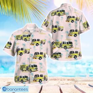 Lansing Fire Department 3D Hawaiian Shirt Product Photo 1