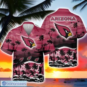 Arizona Cardinals Tropical Hawaiian Shirt Beach Shirt For Men And Women Team Shirt Product Photo 1