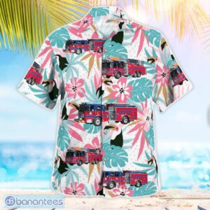 Florida, Palm Coast Fire Department Hawaiian Shirt Product Photo 3