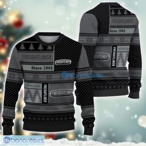 Freightliner Logo Ugly Christmas Sweater For Fans Men And Women Christmas Gift Ideas Product Photo 1