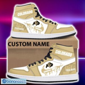 Colorado Buffaloes Air Jordan Hightop Shoes New Custom Name For Fans Gift Sneaker - Colorado Buffaloes Air Jordan Hightop Shoes Photo 4