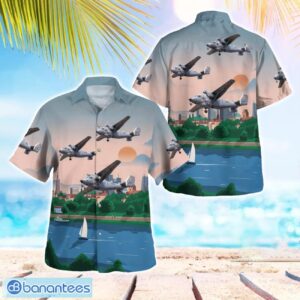 Poland, Polish Navy, PZL M28 Bryza 1R Hawaiian Shirt Beach Shirt Summer Holiday Gift Product Photo 1